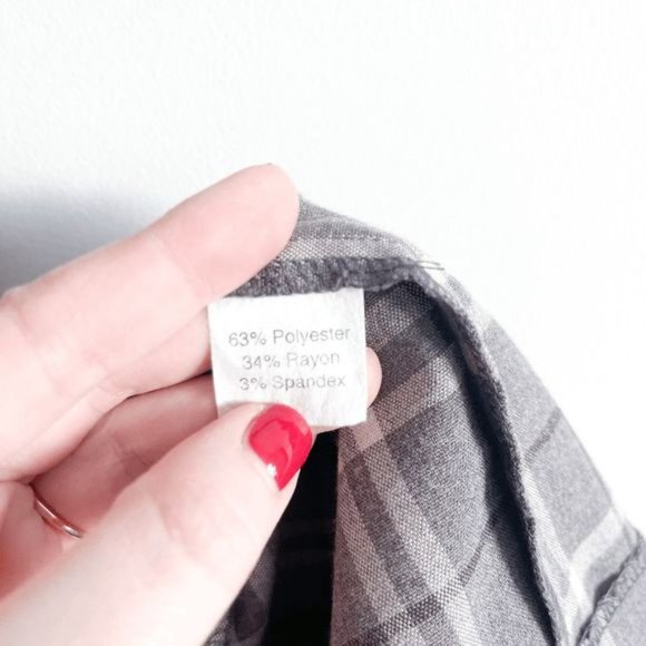 Stop Staring by Alfred Estrada Womens Midi Dress Bow Tie Plaid Gray Medium - Picture 9 of 12